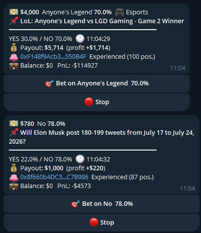 Market exploration, live sports, and bet execution interface