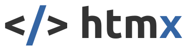 htmx 로고